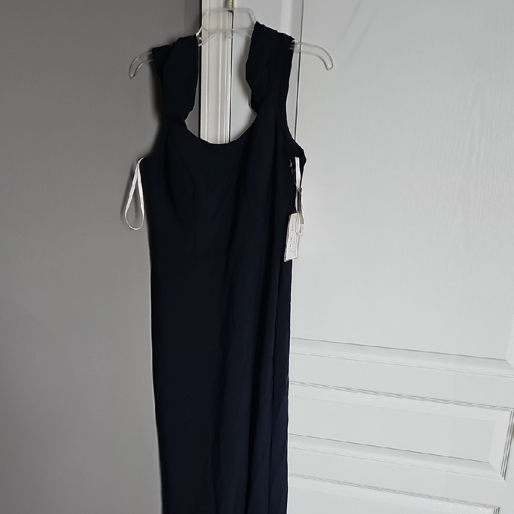 Bari Jay Black Backless Dress